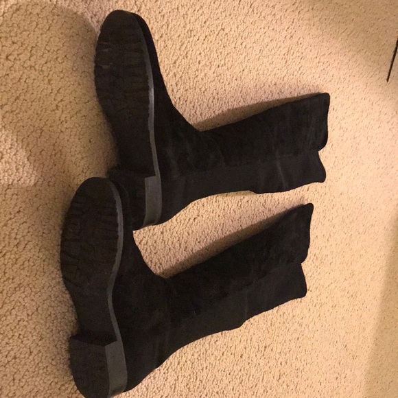 Stuart Weitzman 5050 suede boots Over-the-knee - Picture 4 of 8